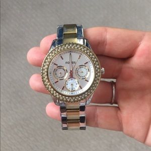 Fossil Stella Watch Gold and Silver Tone